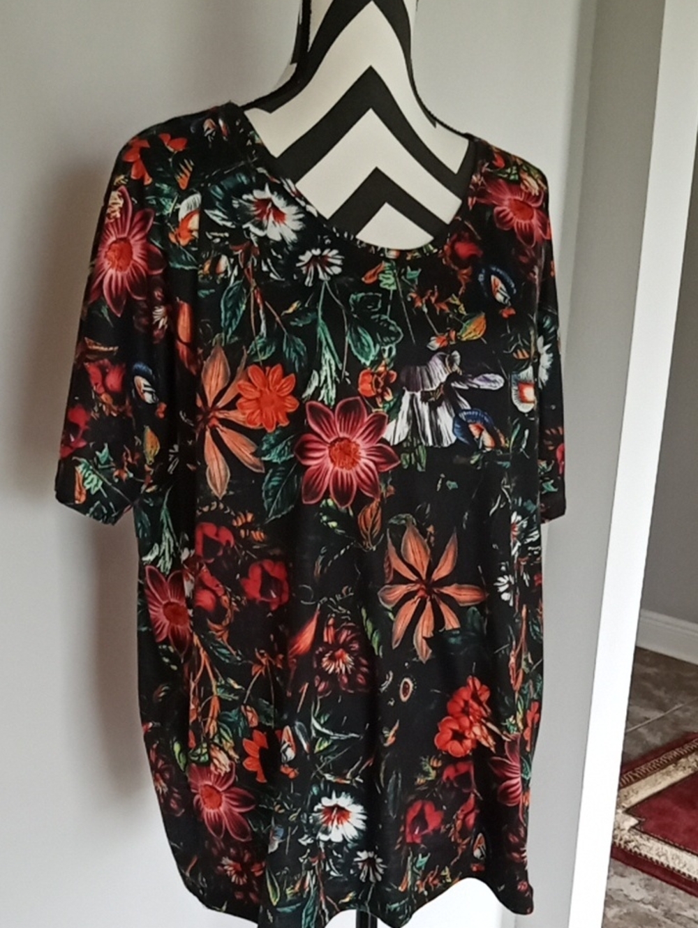 Floral 2XL Ladies Top